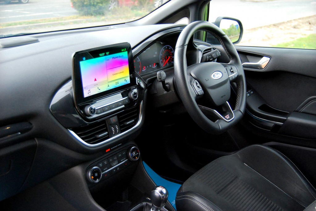 View FORD FIESTA ST-3 1.5 3-Door - 28,900 miles - Performance Pack, LED Lights, Sat Nav, Camera - FSH - Grey - SOLD