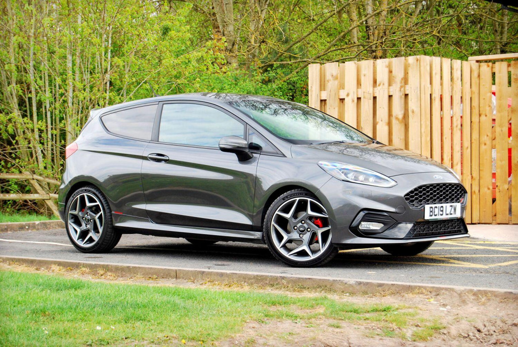 View FORD FIESTA ST-3 1.5 3-Door - 28,900 miles - Performance Pack, LED Lights, Sat Nav, Camera - FSH - Grey - SOLD