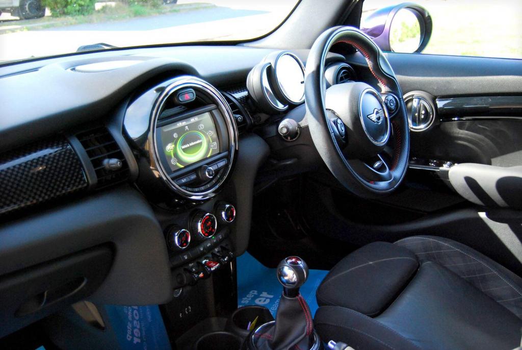 View MINI HATCH 2.0 Cooper S 5-Door - John Cooper Works Chili Pack - Huge Spec - 38,800 miles - FSH - Black - SOLD