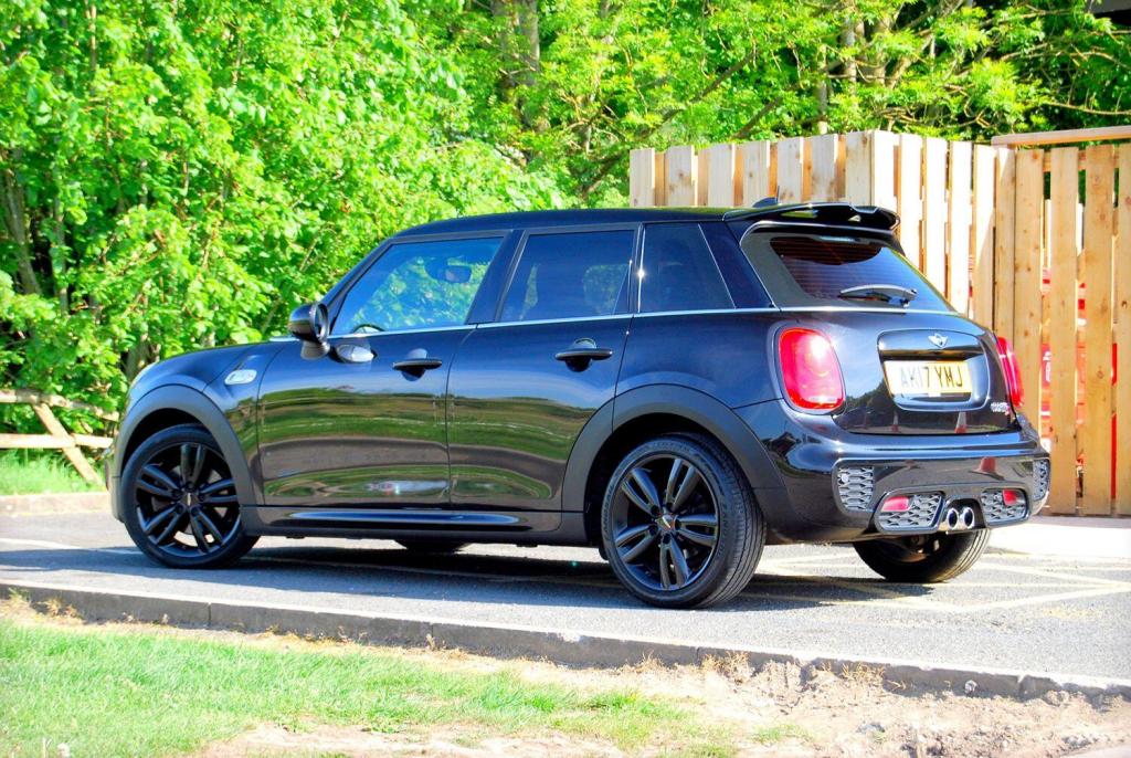 View MINI HATCH 2.0 Cooper S 5-Door - John Cooper Works Chili Pack - Huge Spec - 38,800 miles - FSH - Black - SOLD