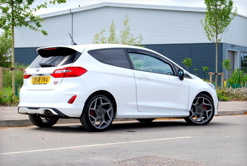 View FORD FIESTA ST-3 1.5 3-Door - SYNC 3 Sat Nav, Camera - FSH - 42,100 miles - 2 Owners - Frozen White - SOLD