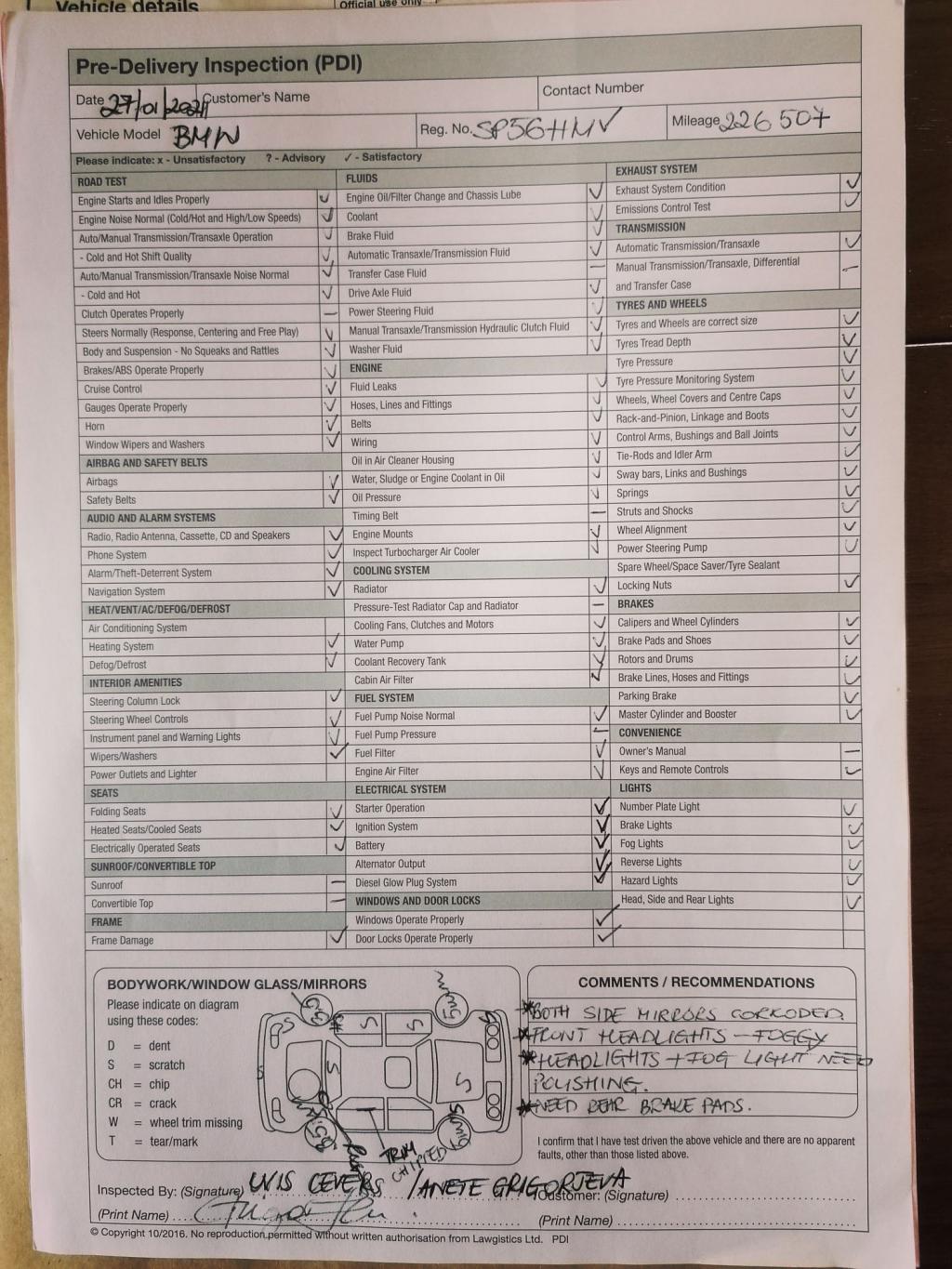 BMW 5 SERIES 530D 3.0 M SPORT TOURING E61 2006 DIESEL 2006
