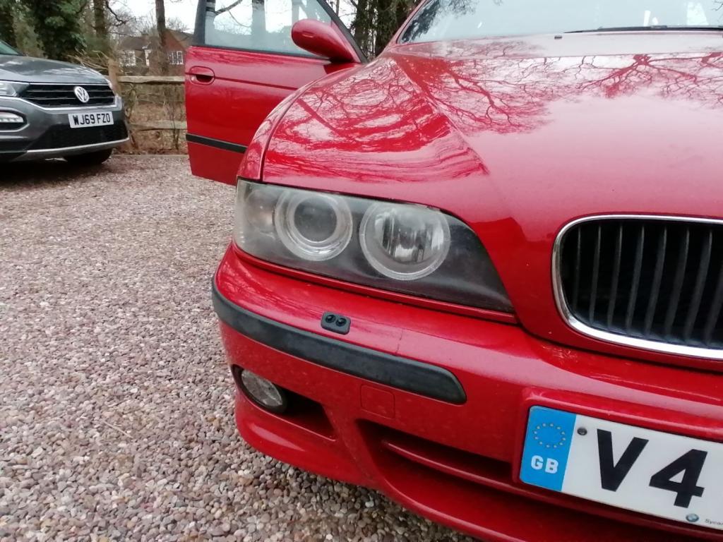 BMW 5 SERIES 528I M SPORT E39 IMOLA RED 2000