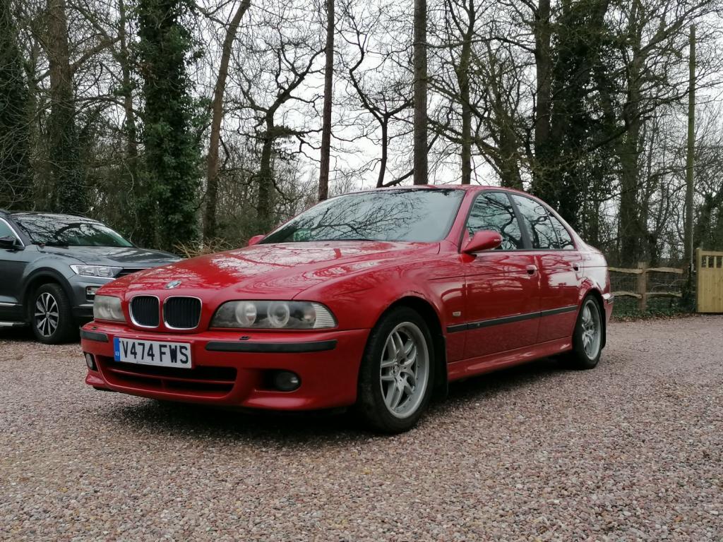 BMW 5 SERIES 528I M SPORT E39 IMOLA RED 2000