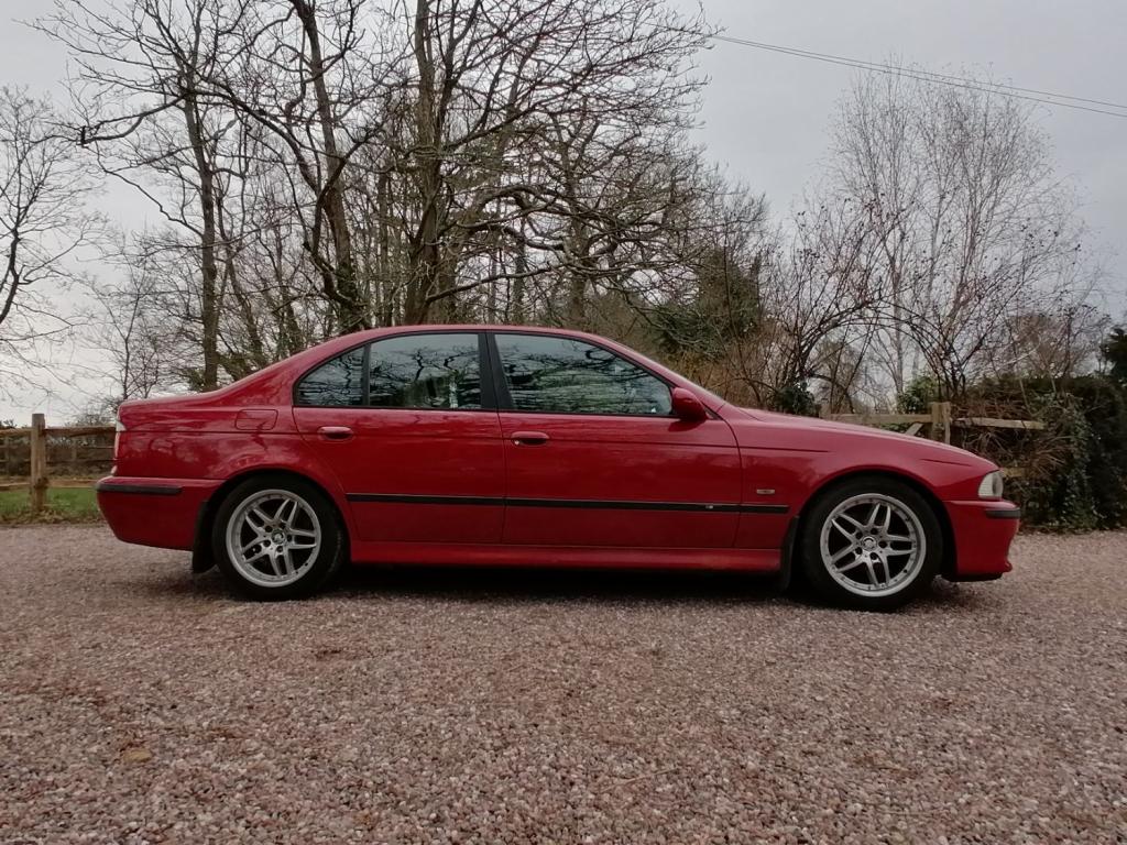 BMW 5 SERIES 528I M SPORT E39 IMOLA RED 2000