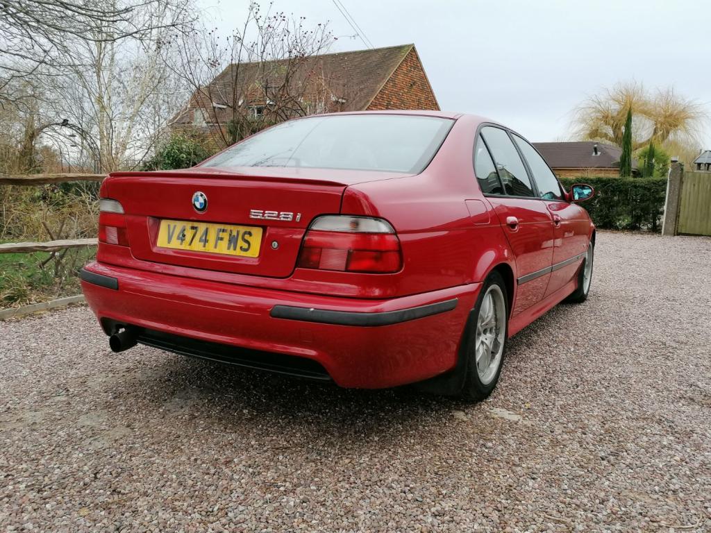 BMW 5 SERIES 528I M SPORT E39 IMOLA RED 2000