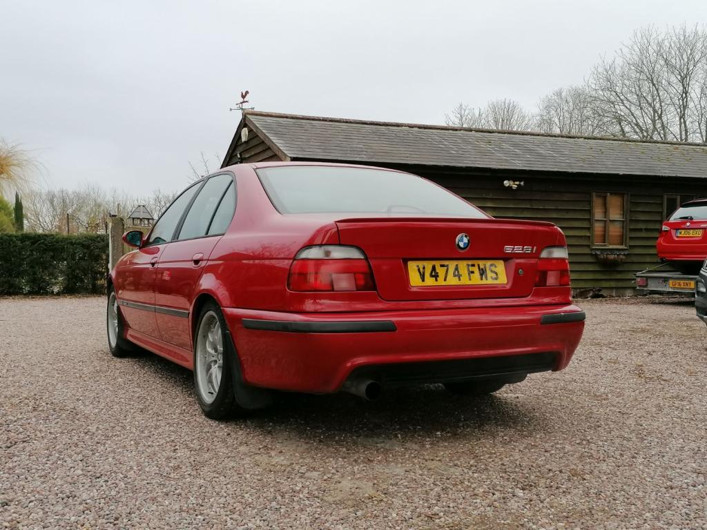 BMW 5 SERIES 528I M SPORT E39 IMOLA RED 2000