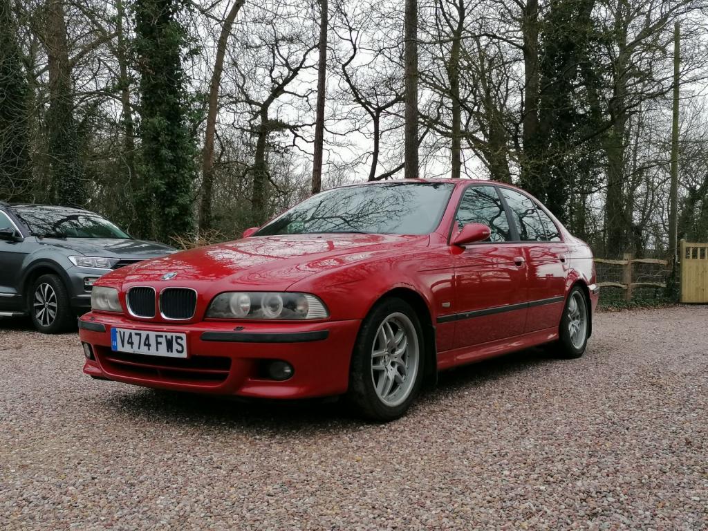 BMW 5 SERIES 528I M SPORT E39 IMOLA RED 2000