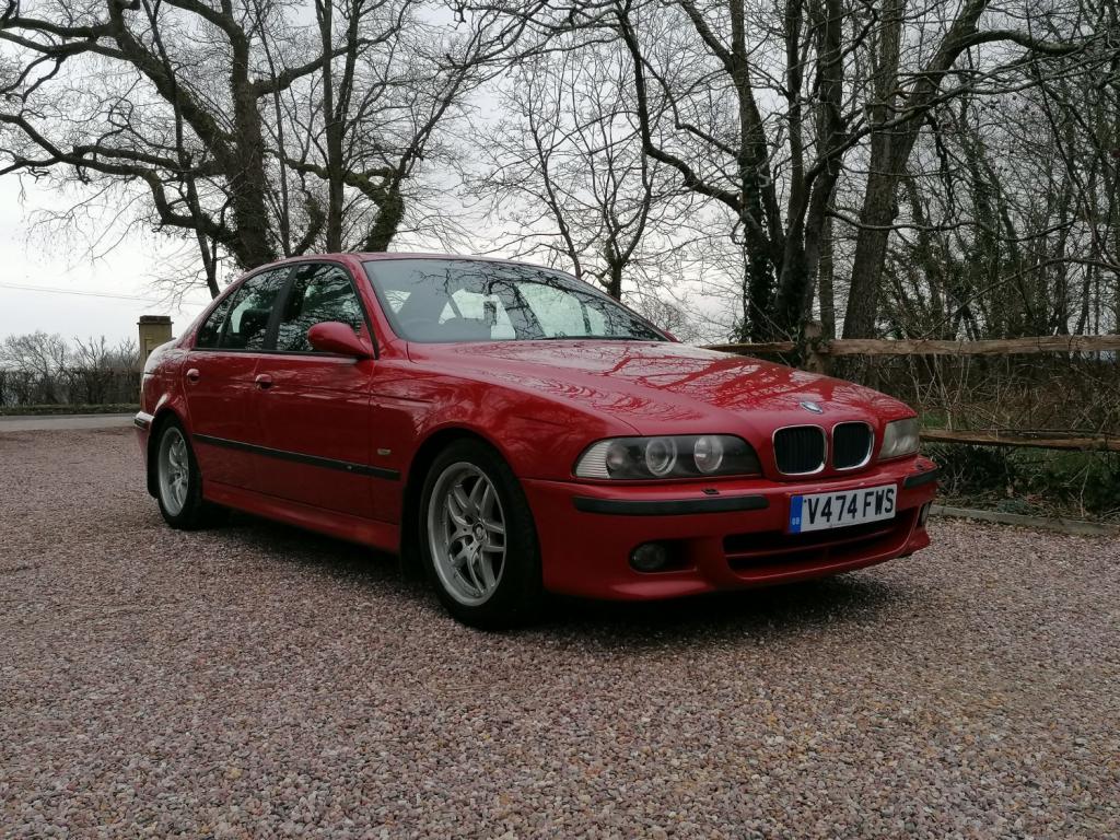 BMW 5 SERIES 528I M SPORT E39 IMOLA RED 2000