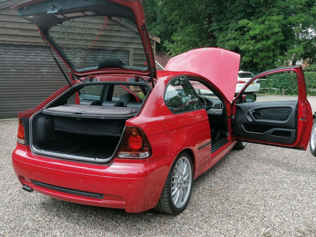 BMW 3 SERIES 325TI SPORT COMPACT 6 CYLINDER MANUAL 2002
