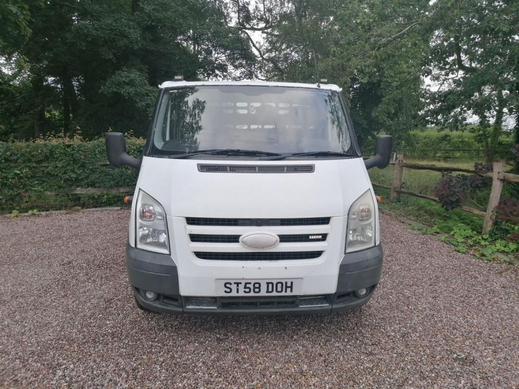 FORD TRANSIT LWB 2.4TDCi 100ps 350EF Chassis Cab RWD DROP SIDE 200858 2008