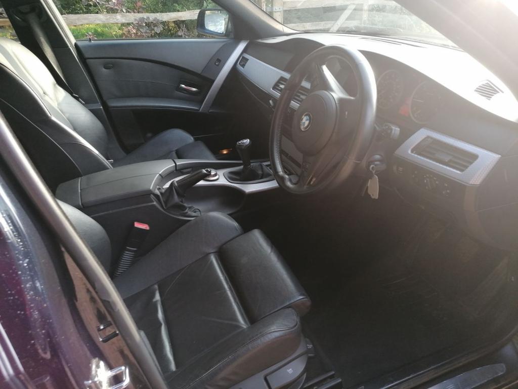 BMW 5 SERIES 520D M SPORT SALOON DIESEL 2005