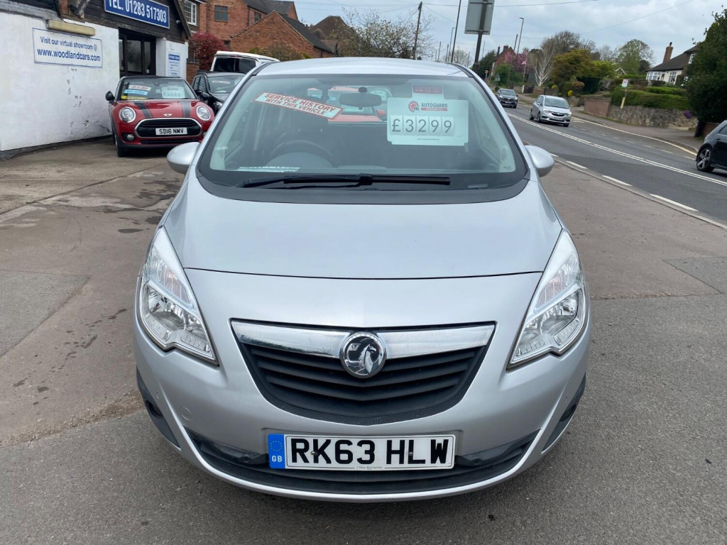 View VAUXHALL MERIVA 1.4 16V Tech Line - Half Leather trim