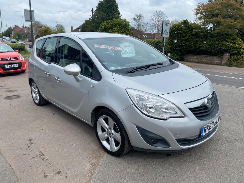 View VAUXHALL MERIVA 1.4 16V Tech Line - Half Leather trim