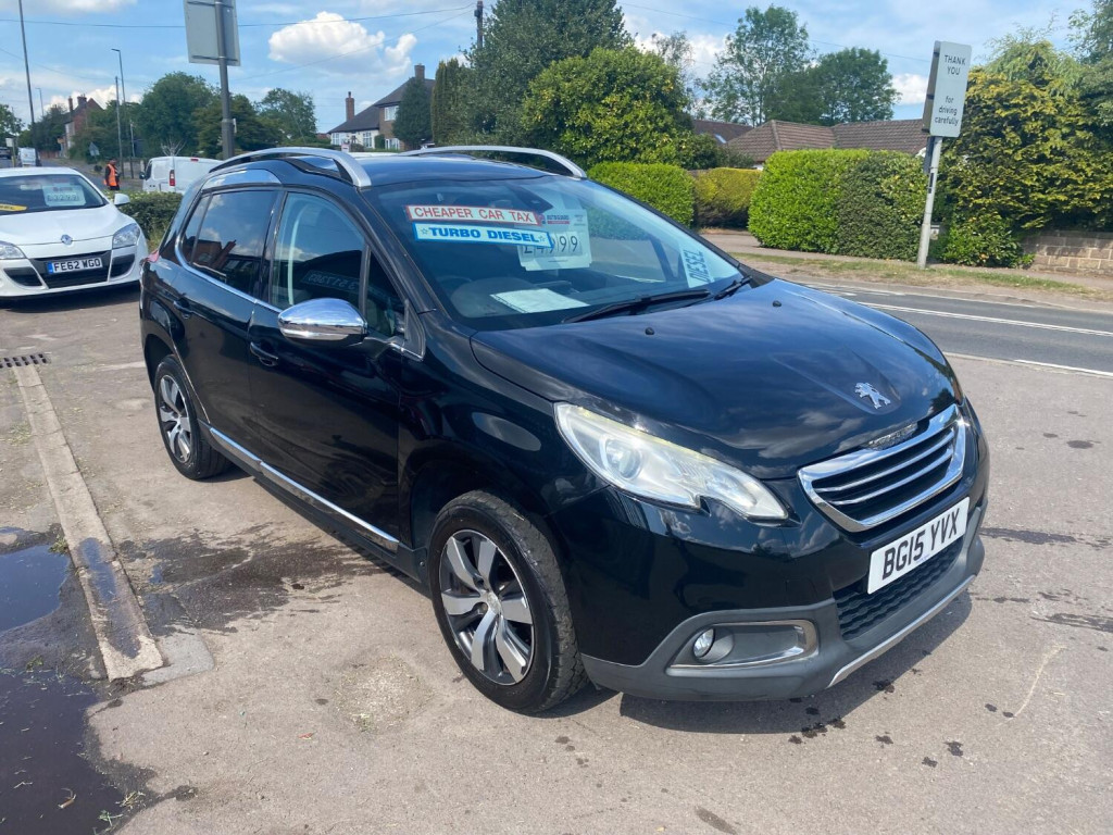 View PEUGEOT 2008 1.6 e-HDi Allure * Last Owner 8.5 Years * Privacy Glass * Half Leather * £20 Road Tax *