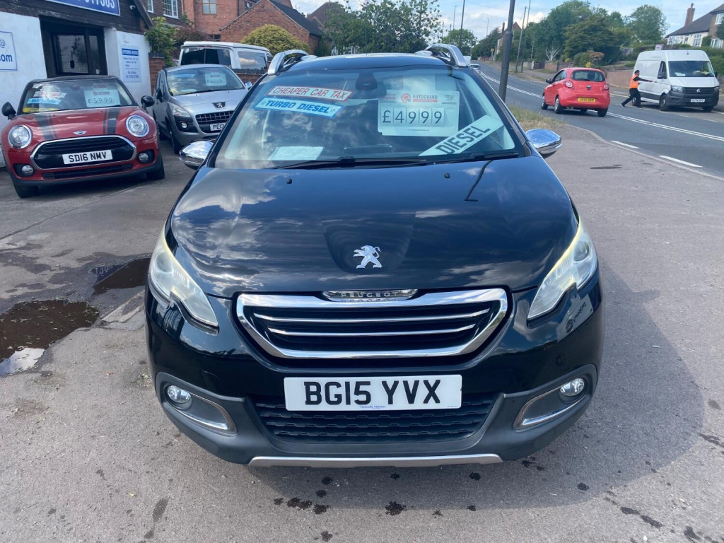 View PEUGEOT 2008 1.6 e-HDi Allure * Last Owner 8.5 Years * Privacy Glass * Half Leather * £20 Road Tax *