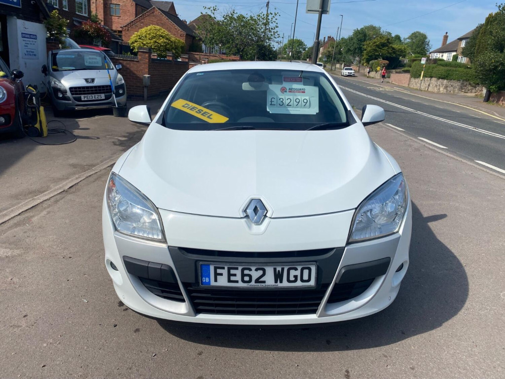 View RENAULT MEGANE 1.5 dCi (110) Dynamique TomTom Coupe *£35 Road Tax * Last Owner 9.5 Years *