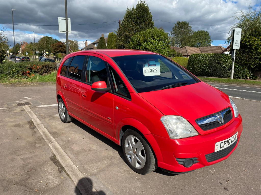 View VAUXHALL MERIVA 1.4 i 16v Active * LAST OWNER 10 YEARS *