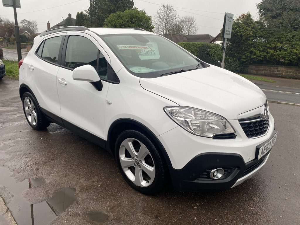 View VAUXHALL MOKKA 1.6 Tech Line * Sat nav * BOSE * Parking Sensors * Full History * 1 Previous owner Last Owner 8 Yrs 