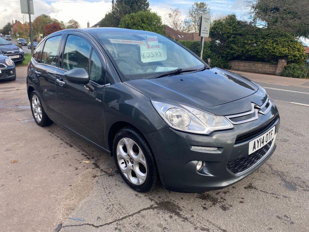 View CITROEN C3 1.6 VTI 16v EXCLUSIVE ** FULL SERVICE HISTORY ** SAT  NAV ** REVERSE CAMERA **  LEATHER **
