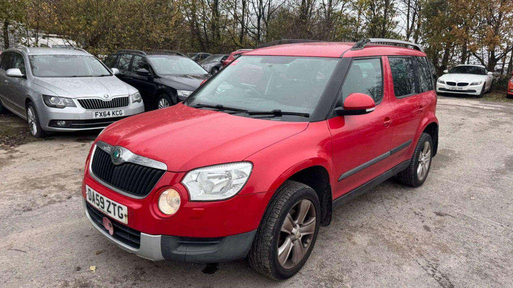 SKODA YETI 2009 SKODA YETI 2.0 TDI CR SE 4x4 *JUST 102,000 MILES** FSH NEW MOT
