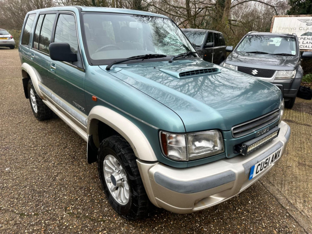 ISUZU TROOPER 2002 ISUZU TROOPER 3.0 TD DUTY 7 SEATS 4WD 155,000 MILES NO MOT