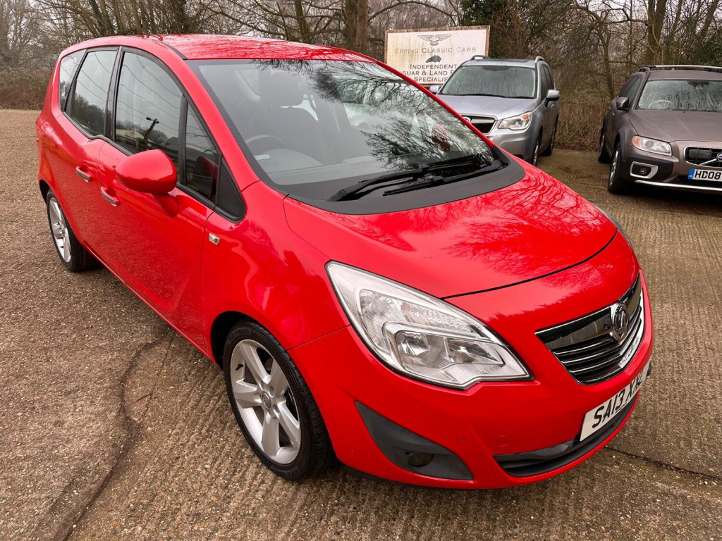 VAUXHALL MERIVA 2013 VAUXHALL MERIVA 1.4i 16V Tech Line **JUST 74,000 MILES** FSH LEZ FREE