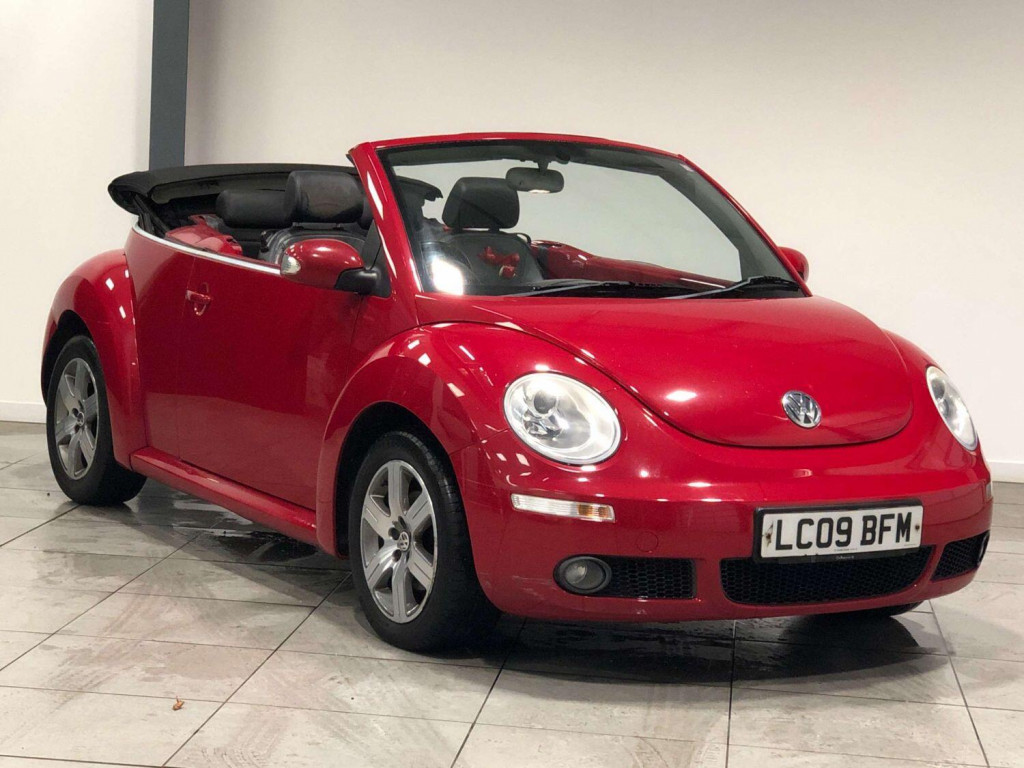 VOLKSWAGEN BEETLE 2009 VOLKSWAGEN BEETLE 1.6 LUNA CONVERTIBLE *JUST 105,000 MILES* ONE OWNER