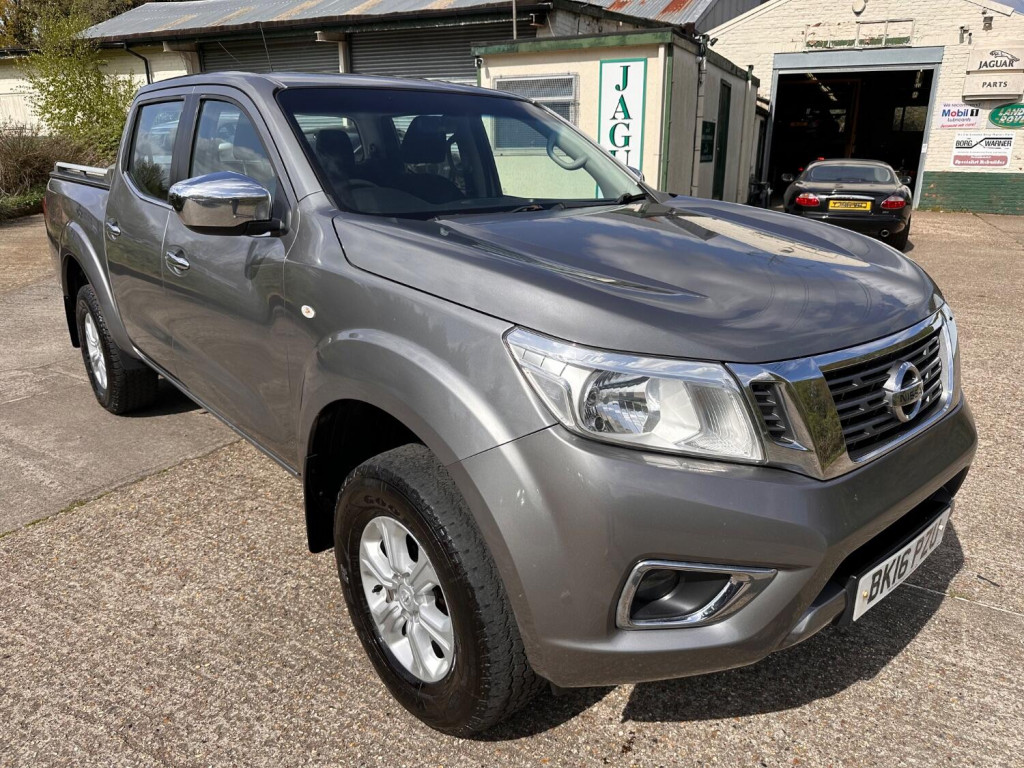 NISSAN NAVARA 2016 NISSAN NAVARA 2.3dCi ACENTA DC 4WD 199,000 MILES FSH NO VAT