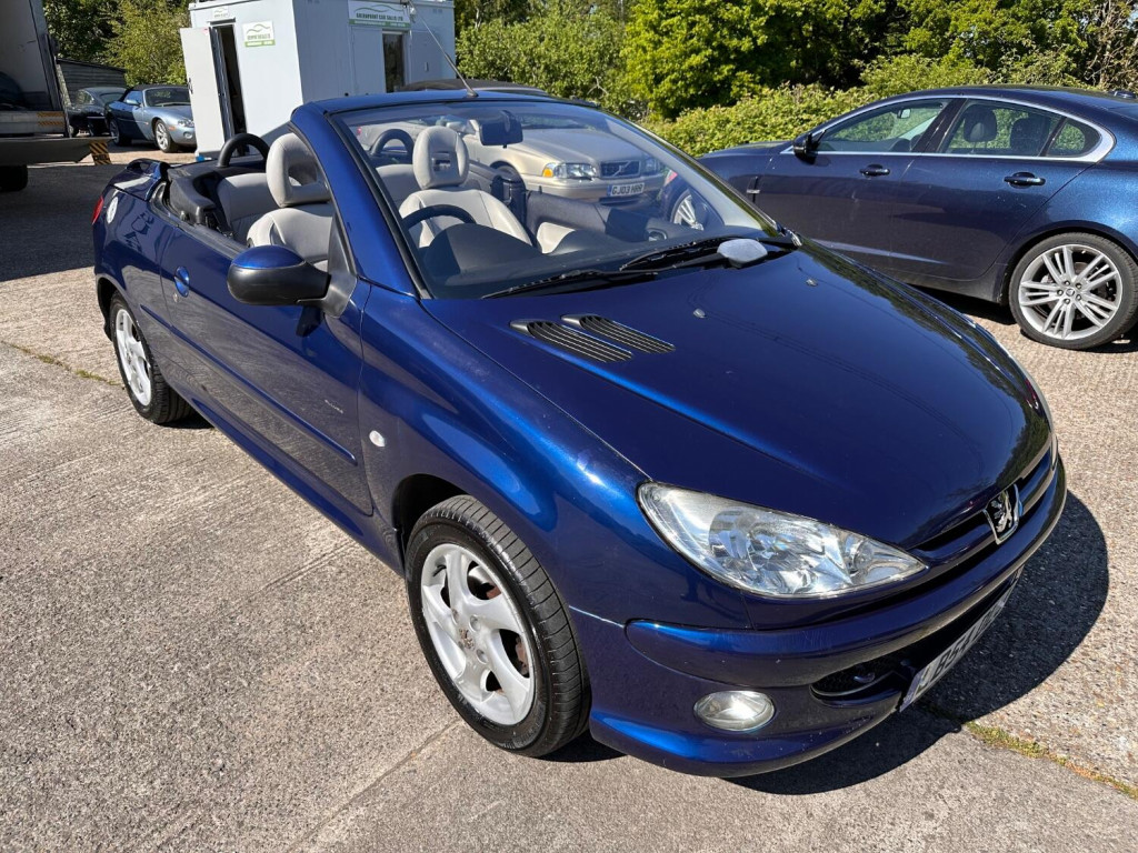 PEUGEOT 206 2005 PEUGEOT 206 CC 1.6 ALLURE AUTO **JUST 47,000 MILES** FSH LEZ FREE 