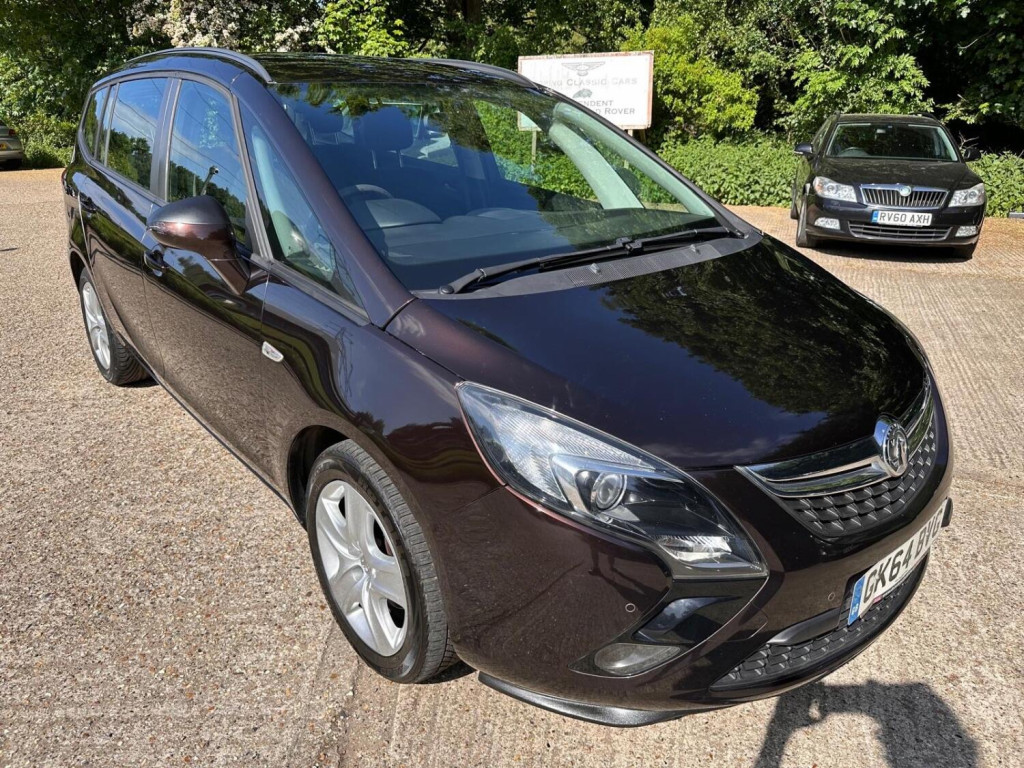 VAUXHALL ZAFIRA TOURER 2014 VAUXHALL ZAFIRA 1.4T Exclusiv 7 SEATS JUST 113,000 MILES FSH LEZ FREE