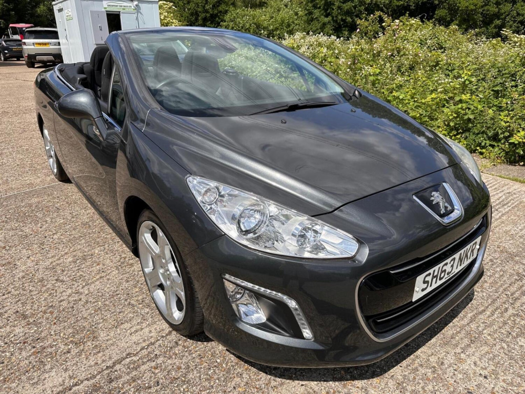 PEUGEOT 308 2013 PEUGEOT 308 CC 1.6 VTi ACTIVE **JUST 54,000 MILES** FSH LEZ FREE