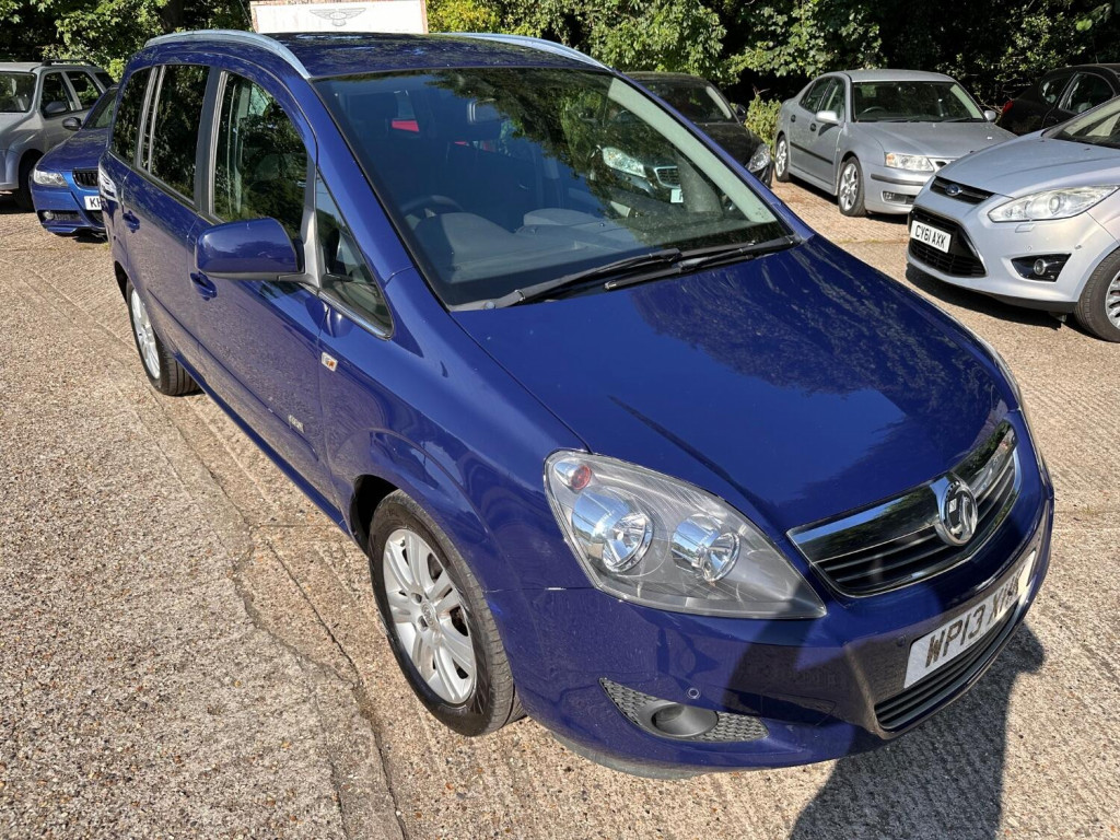 VAUXHALL ZAFIRA 2013 VAUXHALL ZAFIRA 1.8i DESIGN NAV **JUST 103,000 MILES** FSH LEZ FREE