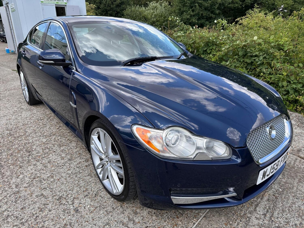 JAGUAR XF 2009 JAGUAR XF 5.0 V8 PORTFOLIO AUTO **JUST 140,000 MILES** FSH LEZ FREE