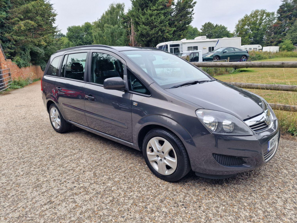 VAUXHALL ZAFIRA 2014 VAUXHALL ZAFIRA 1.8i Exclusiv **JUST 85,000 MILES** FSH NEW MOT