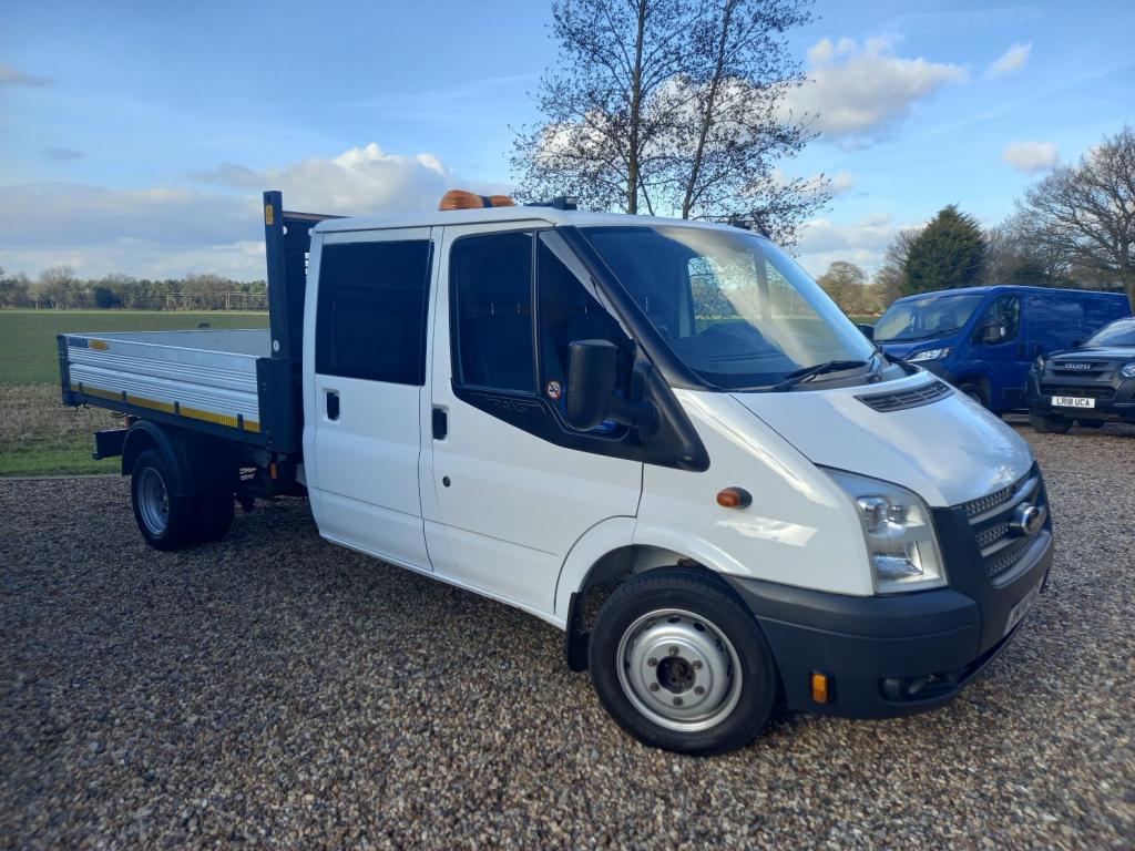 View FORD TRANSIT 350 1-Way Double Cab Tipper RWD L3 4dr