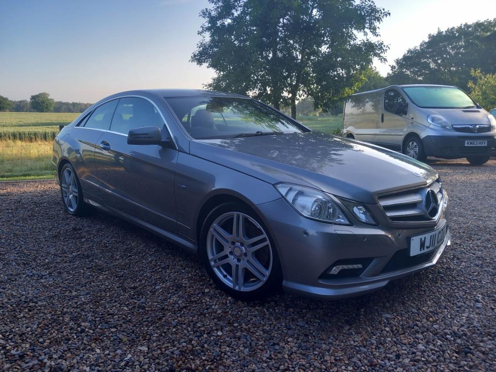 View MERCEDES-BENZ E CLASS E220 CDI BLUEEFFICIENCY SPORT