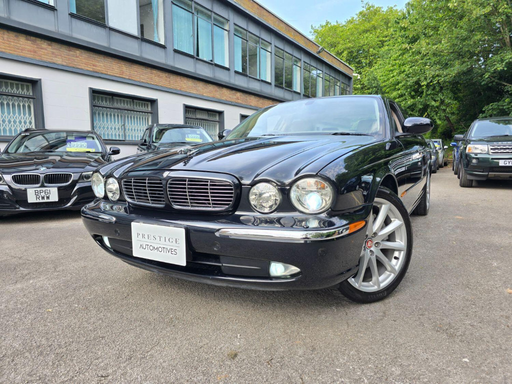 View JAGUAR XJ SALOON 3.5 V8 FUTURE CLASSIC VERY LOW MILEAGE ONLY 21,000 VERIFIED MILES FROM 19 INCH ALLOYS
