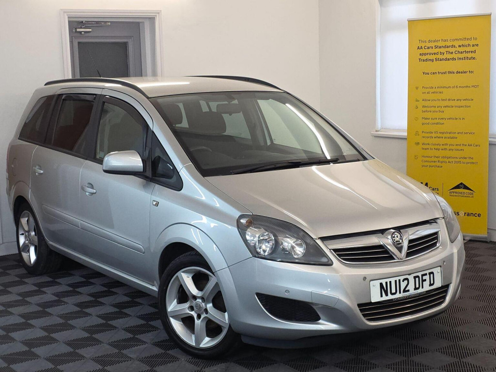 View VAUXHALL ZAFIRA 1.6 16V Exclusiv Euro 5 5dr