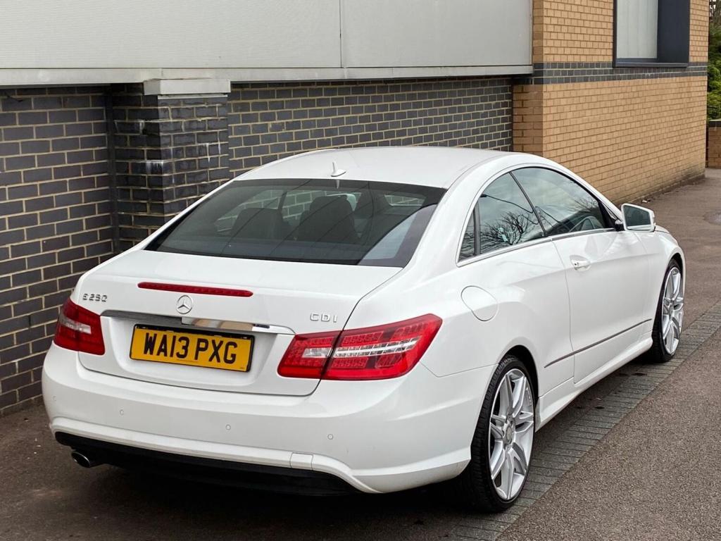 MERCEDES-BENZ E CLASS 2.1 E250 CDI BlueEFFICIENCY Sport G-Tronic 2dr 2013