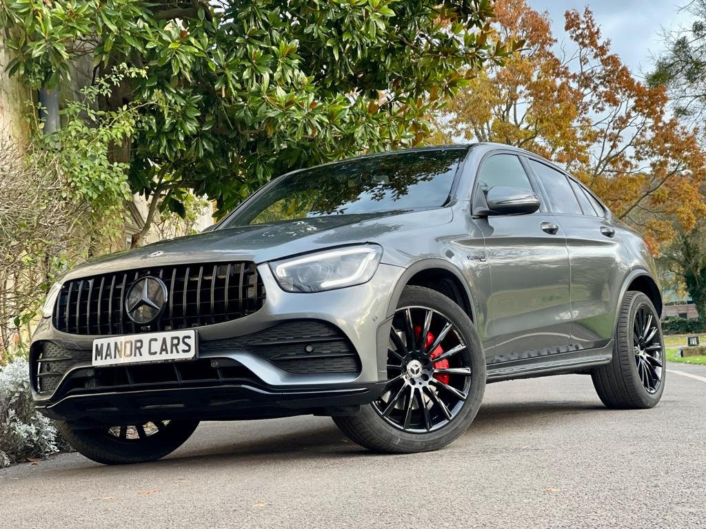 View MERCEDES-BENZ GLC 2020 69 MERCEDES GLC 300D AMG LINE PREMIUM + 4MATIC AUTO 5DR COUPE ** GLC 63 STYLING CONVERSION **. 
