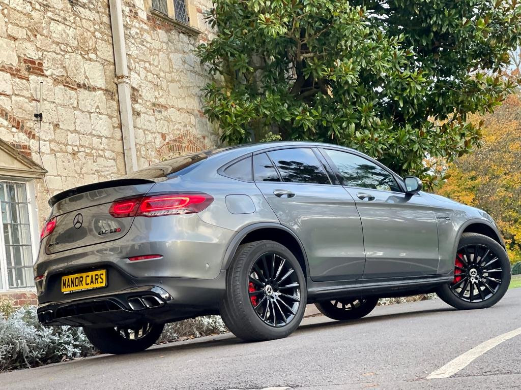 View MERCEDES-BENZ GLC 2020 69 MERCEDES GLC 300D AMG LINE PREMIUM + 4MATIC AUTO 5DR COUPE ** GLC 63 STYLING CONVERSION **. 