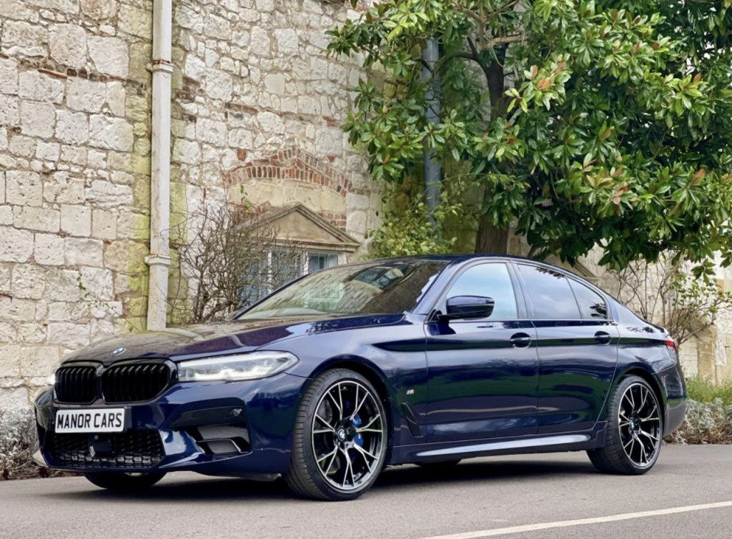 View BMW 5 SERIES 2022 22 BMW 530D M SPORT XDRIVE MHEV AUTO 4DR SALOON ** FULL M5 COMPETITION CONVERSION ** 
