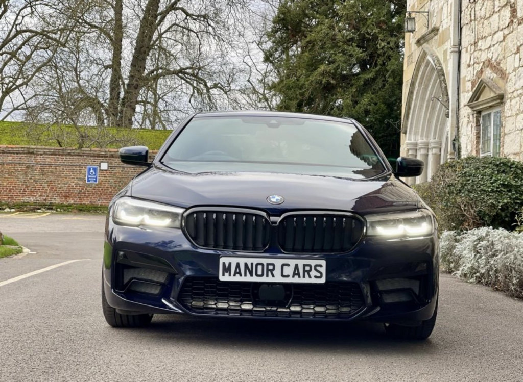 View BMW 5 SERIES 2022 22 BMW 530D M SPORT XDRIVE MHEV AUTO 4DR SALOON ** FULL M5 COMPETITION CONVERSION ** 