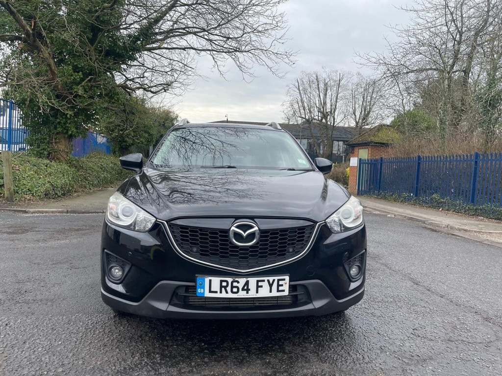View MAZDA CX-5 2015 64 MAZDA CX5 2.2D SEL LUX 5DR SUV MANUAL BLACK  EURO 6 + ULEZ FREE + FULLY LOADED + PAN ROOF + 
