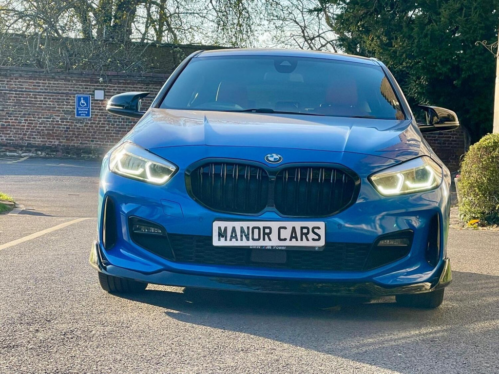 View BMW 1 SERIES 2021 21 BMW 1 SERIES 118I M SPORT 5DR HATCH M135I STYLING + M PERFORMANCE + RED LEATHER 