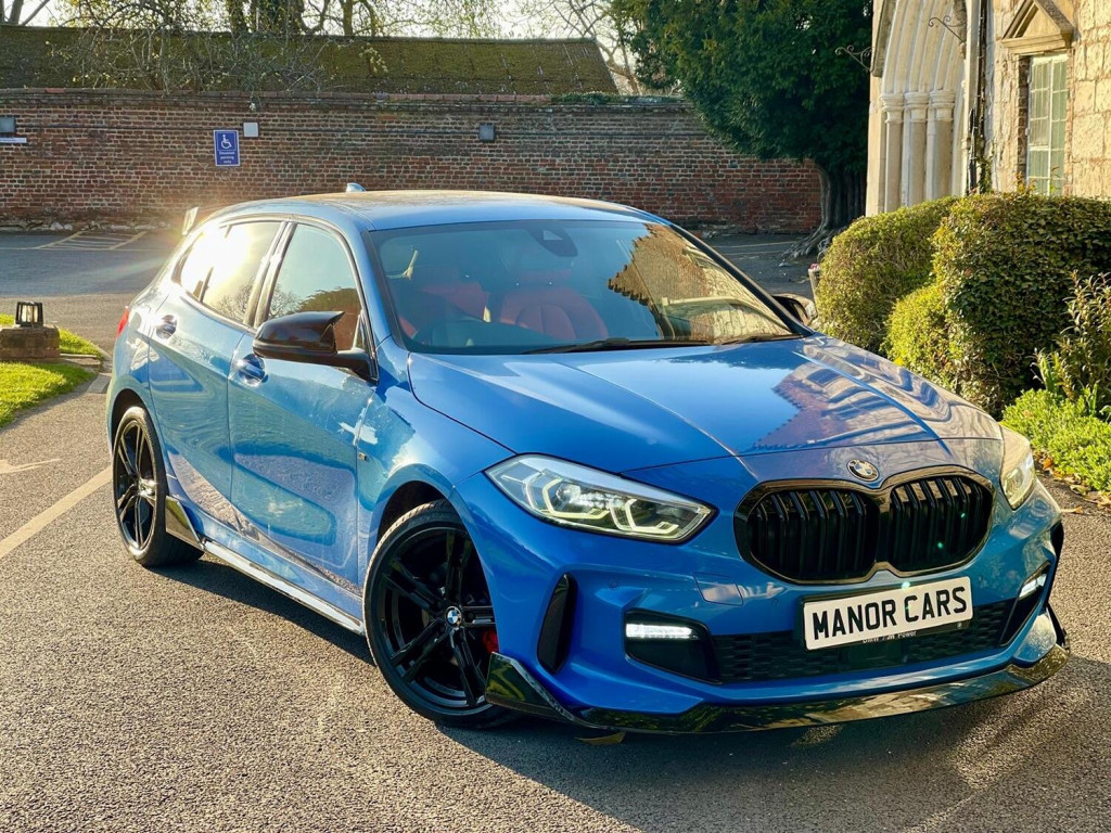 View BMW 1 SERIES 2021 21 BMW 1 SERIES 118I M SPORT 5DR HATCH M135I STYLING + M PERFORMANCE + RED LEATHER 