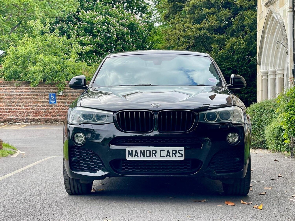 View BMW X4 2015 15 BMW X4 2.0D M SPORT XDRIVE AUTO 5DR SUV BLACK ** M PERFORMANCE **