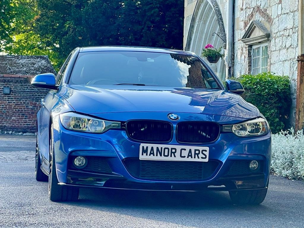 View BMW 3 SERIES BMW 320I M SPORT XDRIVE AUTO Petrol Saloon Estoril Blue 2016 FACELIFT LCI ** M PERFOR. ** NOW SOLD *