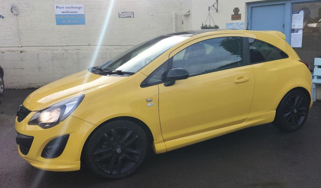 View VAUXHALL CORSA LIMITED EDITION